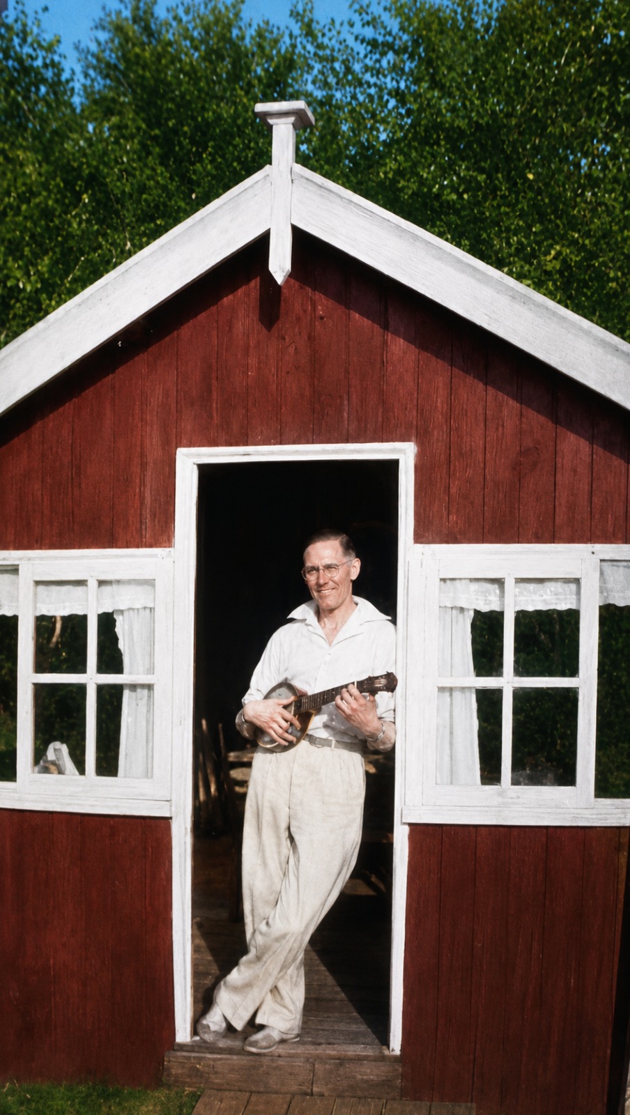 Vintage portrait — after restoration