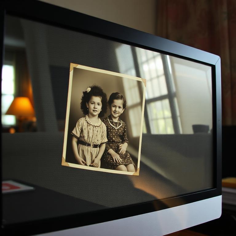 Example of a poor photo of a screen