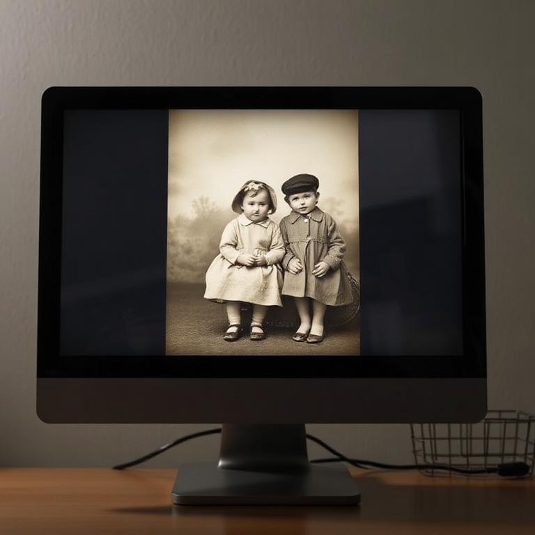 Example of a good photo of a screen